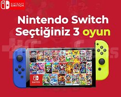 Nintendo Switch İstediğiniz 3 Oyun