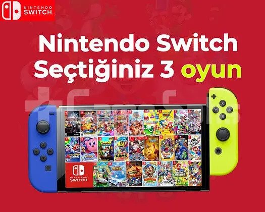 Nintendo Switch İstediğiniz 3 Oyun