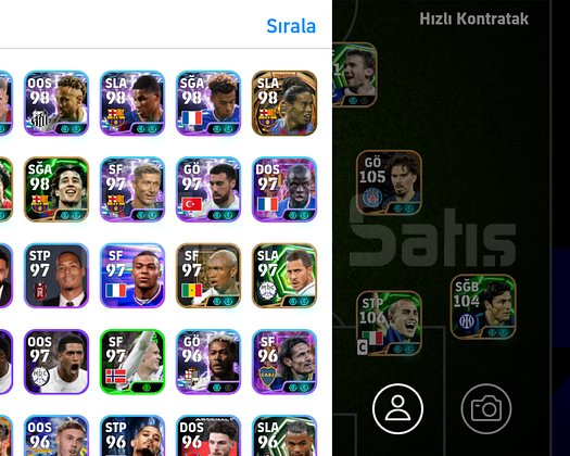 3248 KOLİGTİF GÜÇ 105 EKİTİKE 105 MESSİ 109 georg