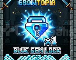 GROWTOPIA 1 ADET BLUE GEM LOCK