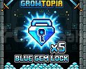 GROWTOPIA 5 BLUE GEM LOCK
