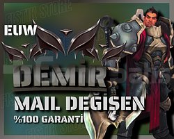 EUW / DEMİR - HESAP + HANDMADE + MAİL DEĞİŞEN