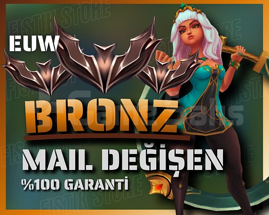 EUW / BRONZ - HESAP + HANDMADE + MAİL DEĞİŞEN