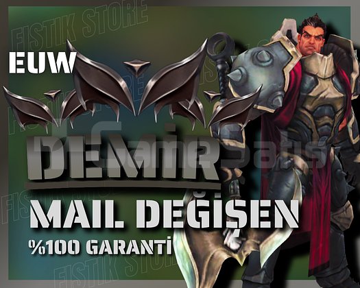 EUW / BRONZ - HESAP + HANDMADE + MAİL DEĞİŞEN