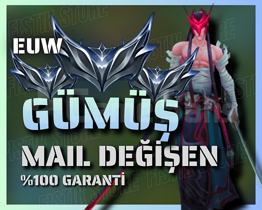 EUW / GÜMÜŞ - HESAP + HANDMADE + MAİL DEĞİŞEN