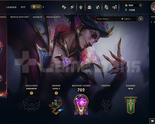 EUW | 416 SKİN | UNRANKED