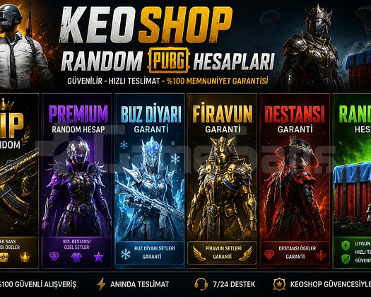 PUBG  RANDOM HESAP