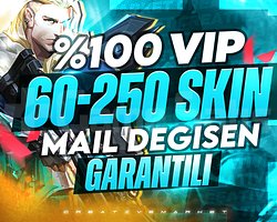 ULTRA | 60-250 SKİN | GARANTİLİ | MAİL DEĞİŞEN