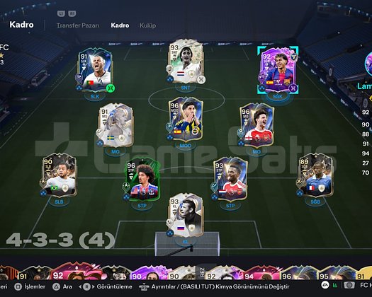 FC 26 PS HESABI YAMAL WEB TRANSFER AÇIK