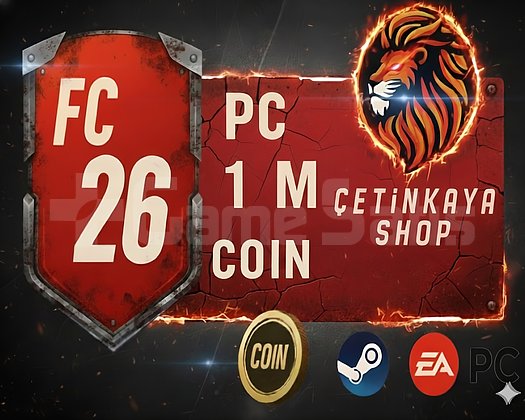 FC 26 1 M PC  COİNS HIZLI TESLİMAT