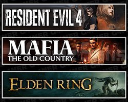 Resident Evil 4 + Mafia + Elden Ring