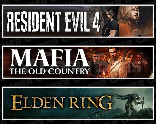 Resident Evil 4 + Mafia + Elden Ring