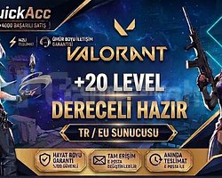 QuickAcc I EU/TR I +20 LEVEL I DERECELİ HAZIR