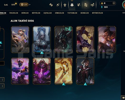 Ucuz EUW Zümrüt 1 Hesap l 9 Kostümlü