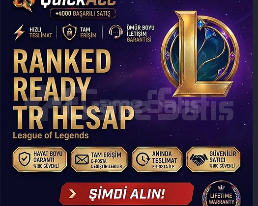 QuickAcc | TR +30 LVL RANKED READY | HANDMADE