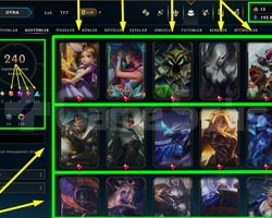 614 LVL + 240 KOSTÜM + 172 HERO + PLATİN 4 + MAİL!