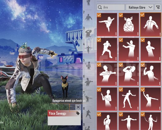 S16-17-18 ÇERÇEVE NADİR EMOJİLER!!!