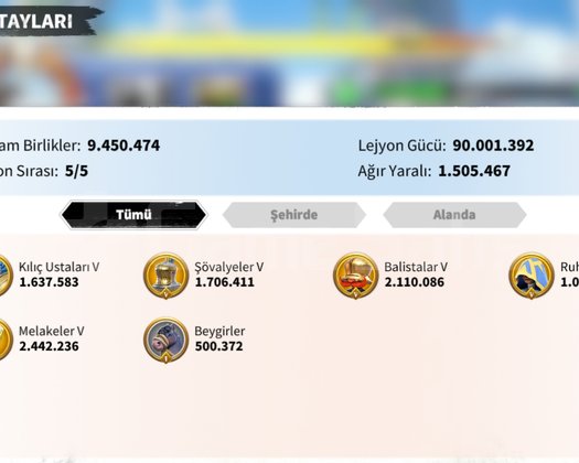 Call Of dragons vip 15 / 23 uyanık / 166m hesap