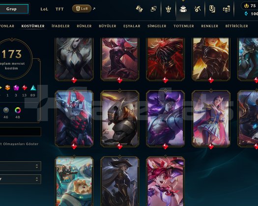 460 LVL 173 KOSTÜM + MAİL TESLİM + ZÜMRÜT