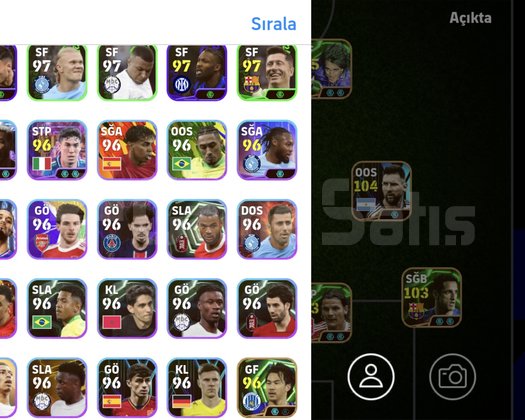 KG 3232 4 BOMBACI+ZOLA+MAKAAY+TOTTİ+DİAZ+MESSİ