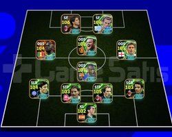 KG 3242 2 BOMBACI+PATO+FORLAN+ROONEY+MANE+TOURE