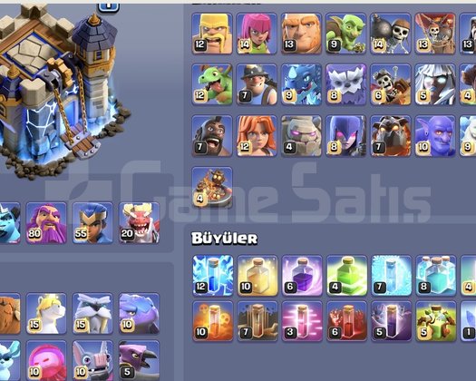 FULL HESAP CLASH OF CLANS