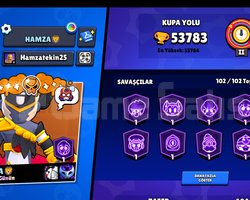 FULL HESAP 53K KUPASI 102 KARAKTER 220 KOSTÜMLER