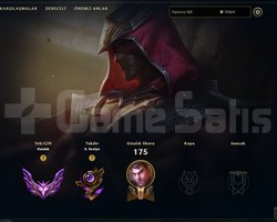 WEST MASTER YÜKSEK MMR +33LP GAINLI HESAP