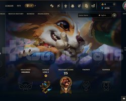 EUW 18 LEVEL HANDMADE MAIL ONAYSZ FIZZ EZRAEL SKIN