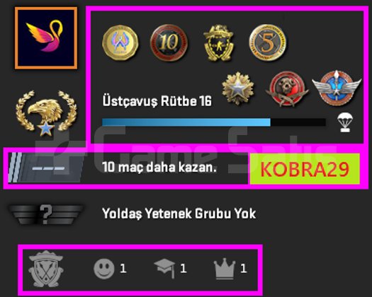 FACEİT+8K OYUN+7 MADALYA 326 WİN 756 SAAT SEÇKİN