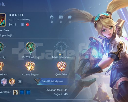 Yüksek Kazanma Oranlı 64KSP Epik Fresh Smurf Hesap