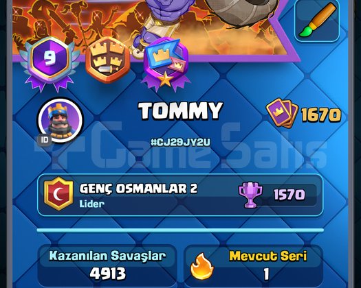 1670 Koleksiyonlu hesap