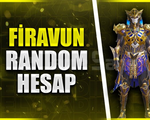 FİRAVUN RANDOM HESAP PUBG MOBİLE