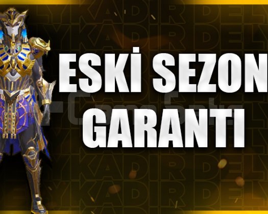 ESKİ SEZON GARANTİLİ RANDOM HESAP