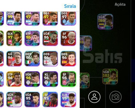 Efsane hesap 109 Hazard 106 Pepe vardır