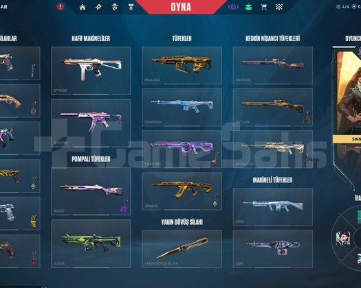 yüce 2 görmüş hesap şu anda dia 1 sevilen skinler