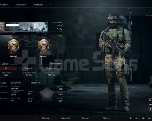 God Father , Burst outfit 1BN + main hesap , PC