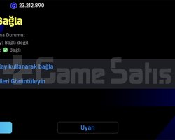 Satılık efsane hesap