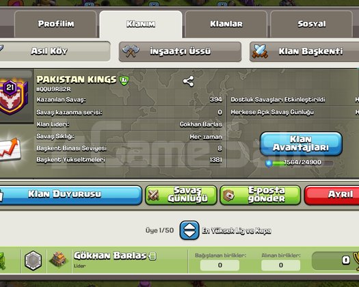 21 Seviye Klan