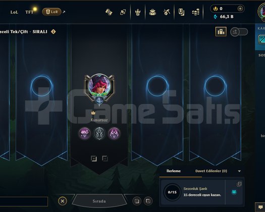 TR 30 LEVEL HANDMADE | 66K MAVİ ÖZ | VIP UNRANKED