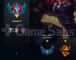 EUW/ PLAT 4 +30 - 10 FRESH HONOR LV 5 HESAP !