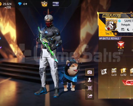 77 LVL. 30K LİKE. YARASA MASKELİ