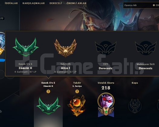 TR GOLD 1 100WR 62SKIN - 125HERO 2015 KURULUM ACC