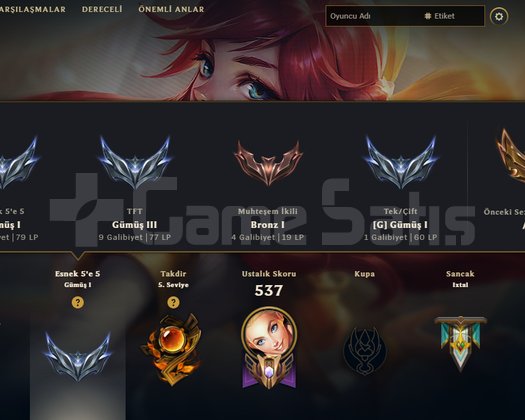 434 LEVEL TERTEMİZ LOL HESABI