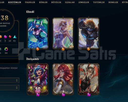 434 LEVEL TERTEMİZ LOL HESABI