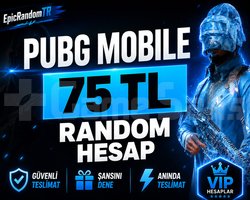 |DOPDOLU 75 TL PUBG RANDOM HESAP BOŞ YOK