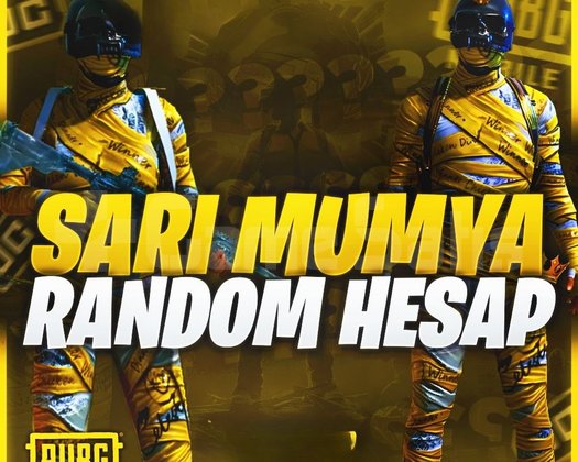 | EFSANE | SARI MUMYA PUBG RANDOM HESAP