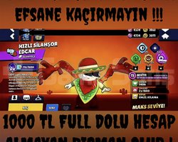 BRAWL STARS EFSANE DOLU HESAP