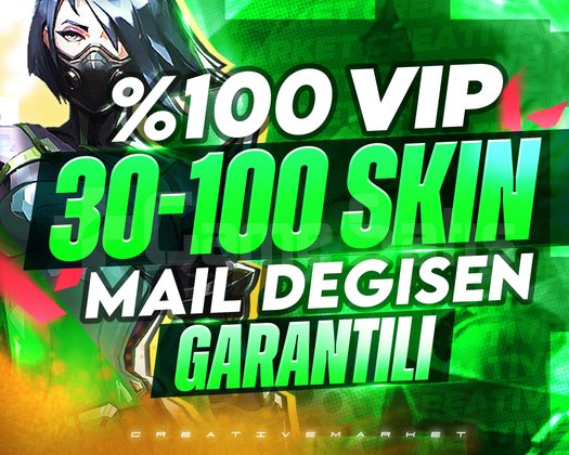ULTRA | 30-100 SKİN | GARANTİLİ | MAİL DEĞİŞEN