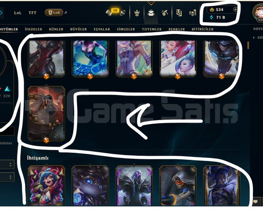 544 SKİN / RUHSÖMÜREN VAYNE +MAİL +TELEFON